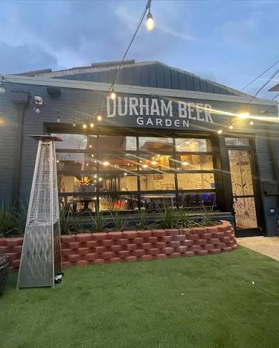 Durham Beer Garden exterior.